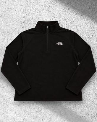 The North Face Pile Fleece 1/4 Zip Nero Uomo - XL