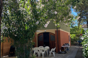 Trilocale in villetta con giardino privato