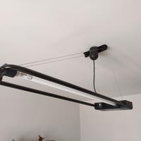 Lampadario Zerbetto vintage anni ’80 – design ital