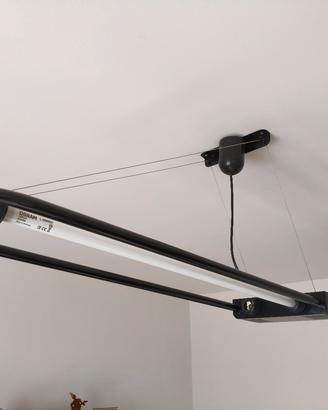 Lampadario Zerbetto vintage anni ’80 – design ital