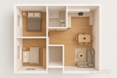 Comodo Trilocale a Legnaro