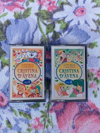 Cristina D'avena 2 Musicassette 