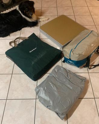 KIT CAMPEGGIO COMPLETO QUECHUA (Decathlon)