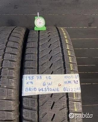 Bridgestone blizzar 195/75 r16 70g estiva