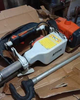 Scuotitore abbacchiatore olive Stihl con gancio
