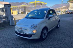Fiat  500 1.2 Lounge Bianco Perla.