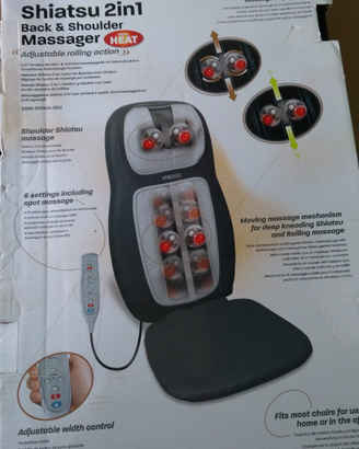 Homedics Shiatsu 2in1