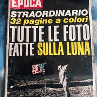 Rivista Epoca 10 agoosto 1969 sbarco sulla Luna