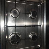 stufa a gas con forno elettrico 