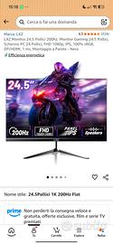 monitor gaming 200 hz LXZ