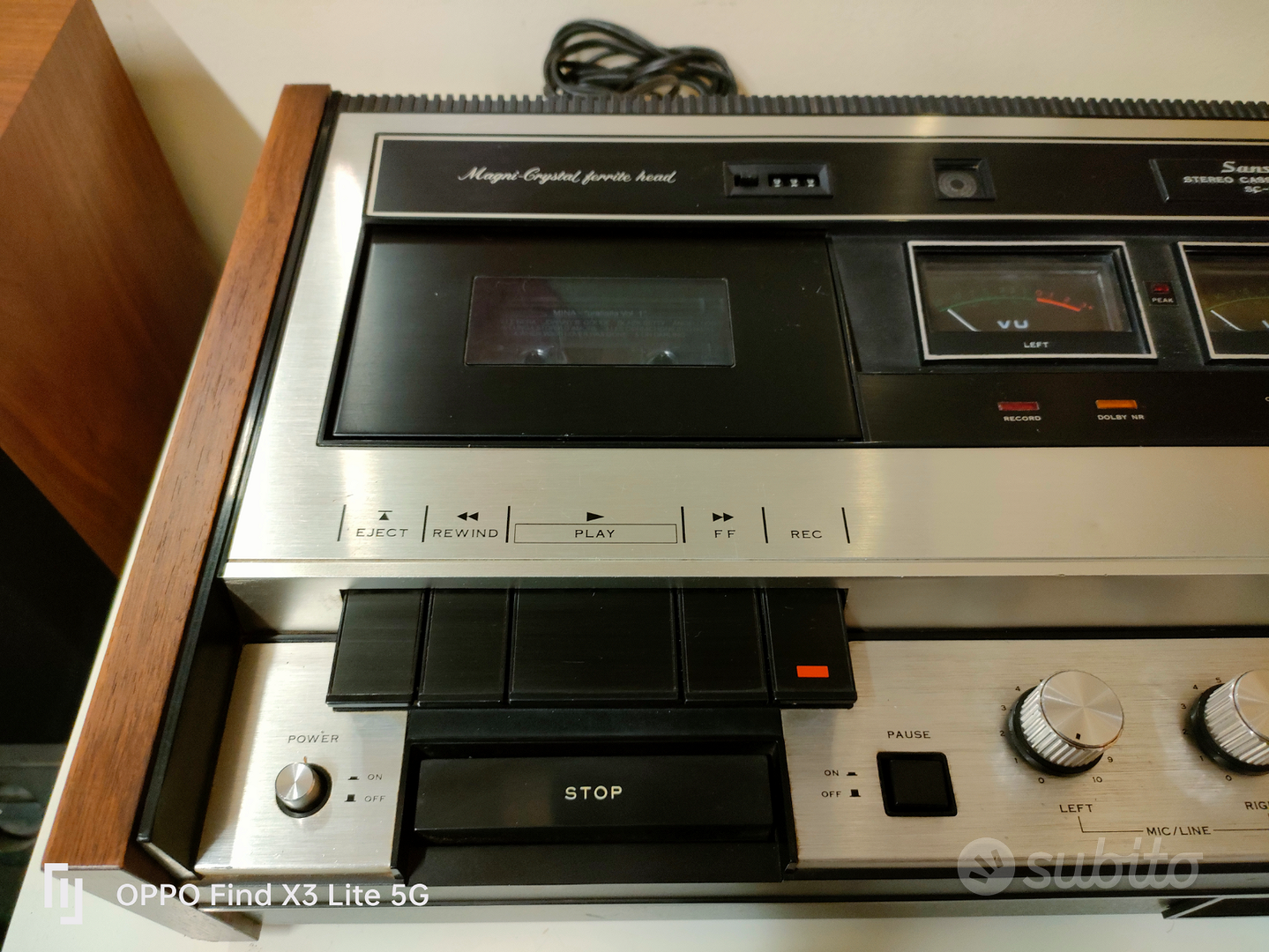 Pletina de Cassette Sansui SC-1300 – La MusikAlta