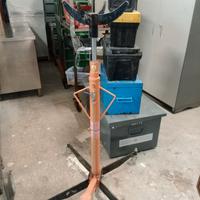 Sollevatore idraulico da fossa e sottoponte 0.5t