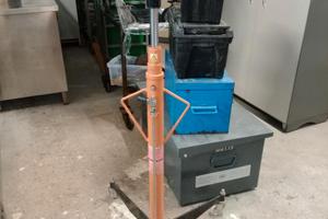 Sollevatore idraulico da fossa e sottoponte 0.5t