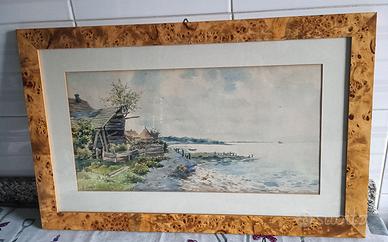 quadro dipinto ad acquarello