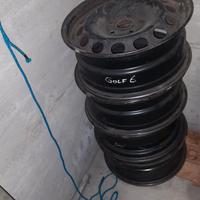 Cerchioni in ferro VW Golf 6