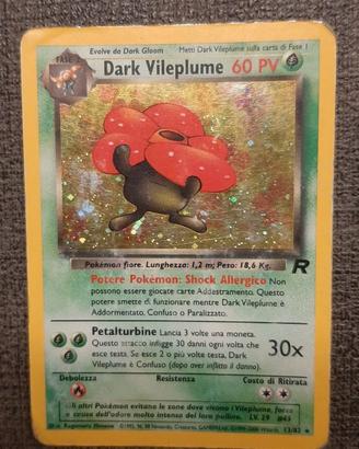 Dark Vileplume (TR 13) holo ita