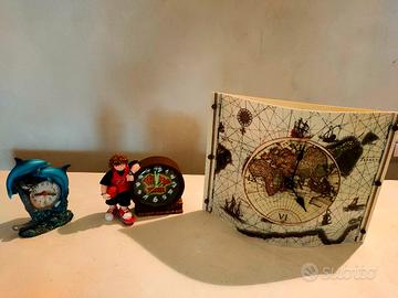 Lotto 3 Orologi da Tavolo Vari Stili 