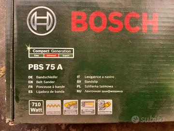 levigatrice a nastro