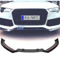 SPOILER LIP PER AUDI A7 11-15 LOOK RS7 NERO