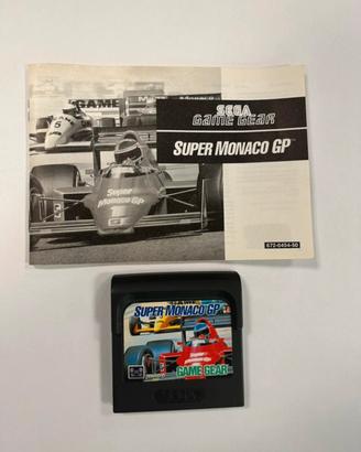 Gioco Sega Game Gear Super Monaco GP