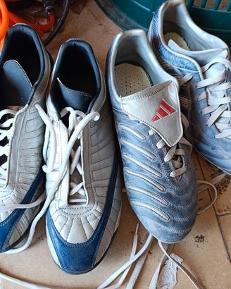Scarpe da calcio e parastinchi adidas