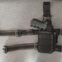 vega holster PA280 cosciale tattico nero