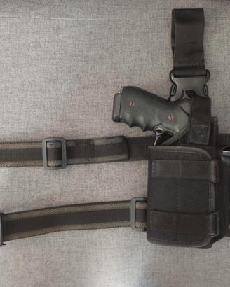 vega holster PA280 cosciale tattico nero