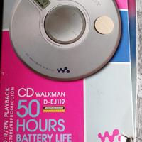 lettore CD walkman Sony D-E J119 con scatola  orig