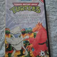 Videocassetta VHS Tartarughe Ninja Turtles