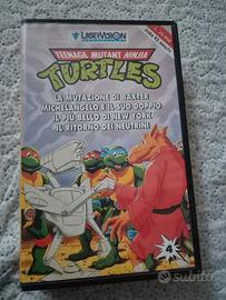 Videocassetta VHS Tartarughe Ninja Turtles
