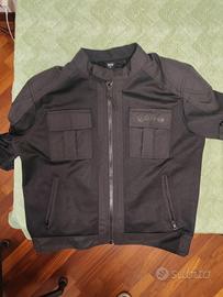 giacca moto custom racing taglia L con paraschiena