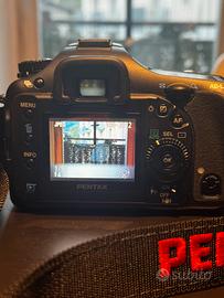 Fotocamera Reflex Pentax K10D + 4 Ottiche