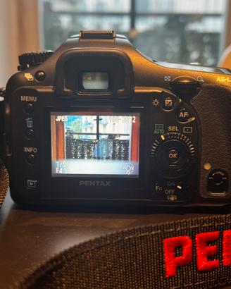 Fotocamera Reflex Pentax K10D + 4 Ottiche