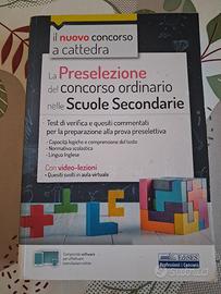 Le preselezione Concorso Ordinario Secondarie