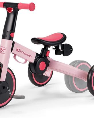 4TRIKE Triciclo 3in1 Rosa