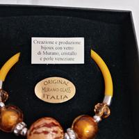 Bracciale a molla Vetro Murano