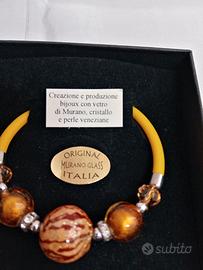 Bracciale a molla Vetro Murano