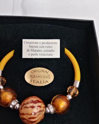 Bracciale a molla Vetro Murano