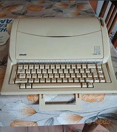 Macchina da scrivere elettronica olivetti linea101