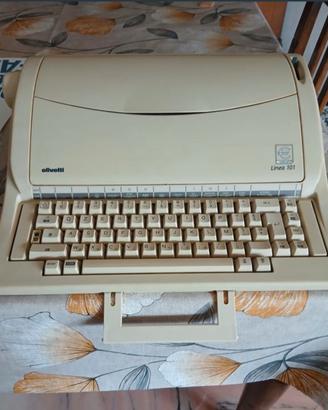 Macchina da scrivere elettronica olivetti linea101