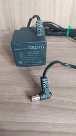 alimentatore adattatore AC output 9V AC 320 mA