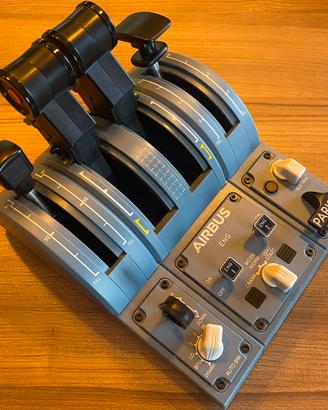 Thrustmaster TCA + Add-on Manetta Airbus