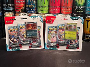 Pokemon Blister Avventure Insieme Yanmega Scrafty