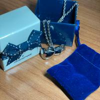 COLLANA PUGNO BLUE SPIRIT
