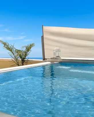 cascata per piscina