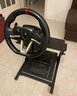 Sterzo Hori RWA + Postazione/Supporto Ps4 Ps5 PC