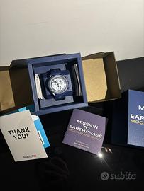 OmegaxSwatch Mission to Earthphase-Moonshine Gold