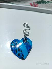 ciondolo pasta polimerica e alluminio fatto a mano