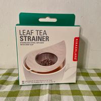Colino infusore da tè a forma di foglia