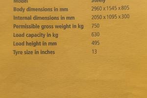 rimorchio trasporto cose